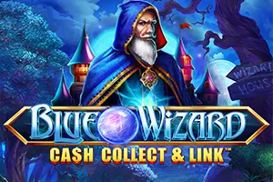 Blue Wizard: Cash Collect & Link - HONEYSLOT777
