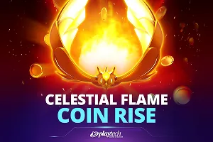 Celestial Flame Coin Rise - HONEYSLOT777